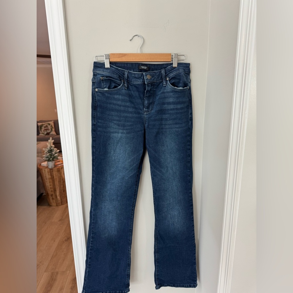 Simply Vera VeraWang Dark Blue Straight Leg Jeans